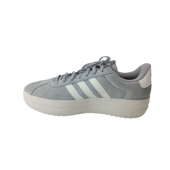Amputee  Adidas Women's Gray Suede Platform Sneaker Single Right Shoe Only Sz.10 - Picture 4 of 6